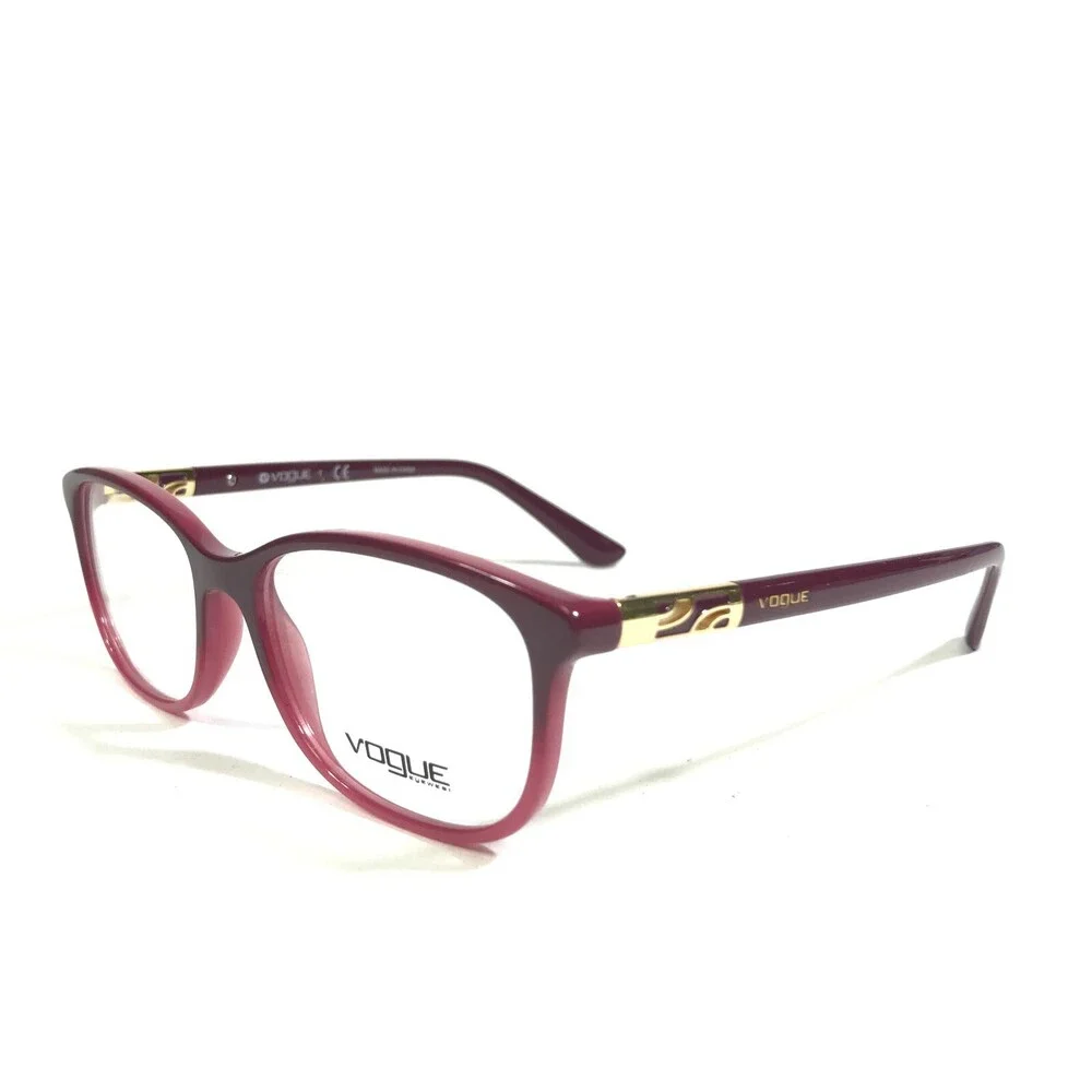 Vogue Eyeglasses Frames VO5163 2557 Purple Pink Square Full Rim 51-16-140